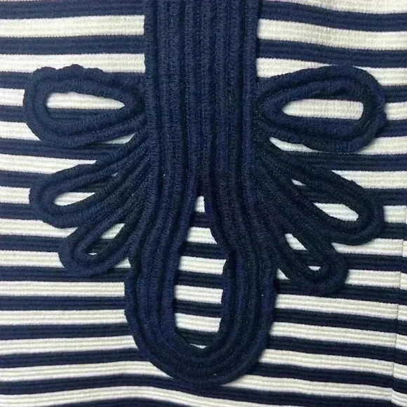 Lilly Pulitzer Striped Janice Shift Dress Size XXS True Navy Ottoman Stripe - Picture 8 of 12